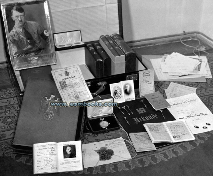 Photos Of Anni Winter's Hitler Memorabilia