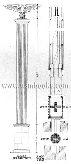 Nazi architectural drawing