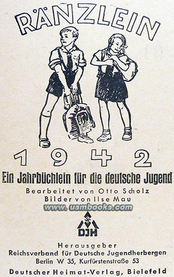 1942 Knapsack Yearbook for the German Youth DJH