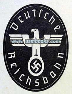 Deutsche Reichsbahn eagle & swastika logo