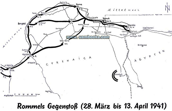 Erwin Rommel in North Afrika, DAK