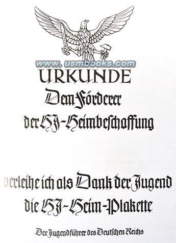 HJ-Heimbeschaffung Urkunde