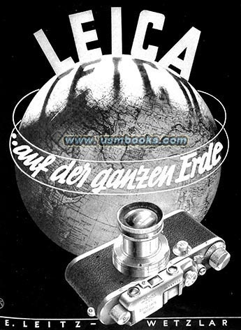 1939 Leica camera advertising