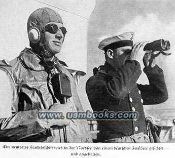 Kriegsmarine lookout in the North Sea