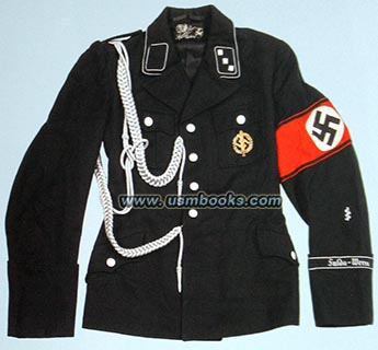 SS uniform with swastika armband