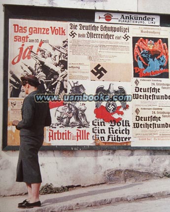 Nazi election posters