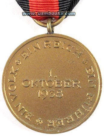 Ein Volk  Ein Reich  Ein Fhrer nazi medal