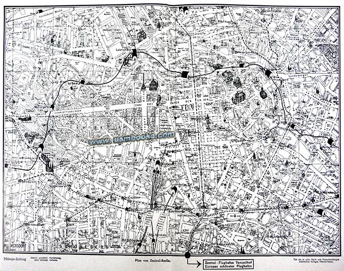 Berlin map july 1931