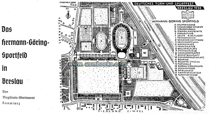 Hermann-Göring Sportfeld Breslau 1938
