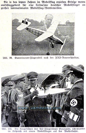 NSFK-Korpsfhrer General Christiansen meeting with sailplane fliers at the Wasserkruppe