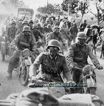 Wehrmacht motorcycles invasion Poland 1939