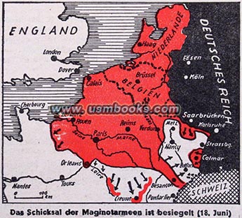 Nazi invasion map 1940