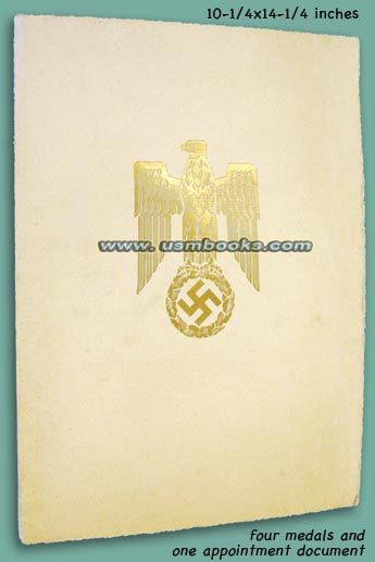 Nazi eagle and swastika