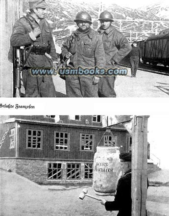 French POWs, Fliegeralarm